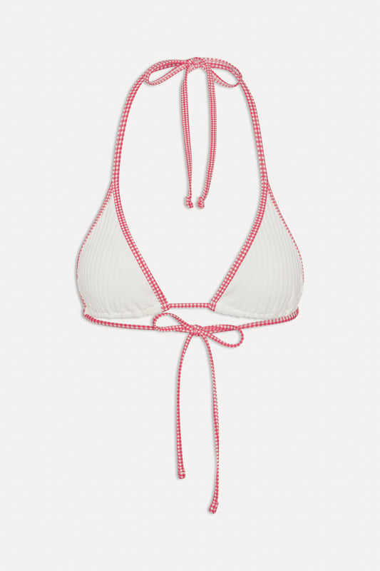 BELLA HADID Paradise Halter Bikini Top Weekend at the Farm by Frankies Bikinis 