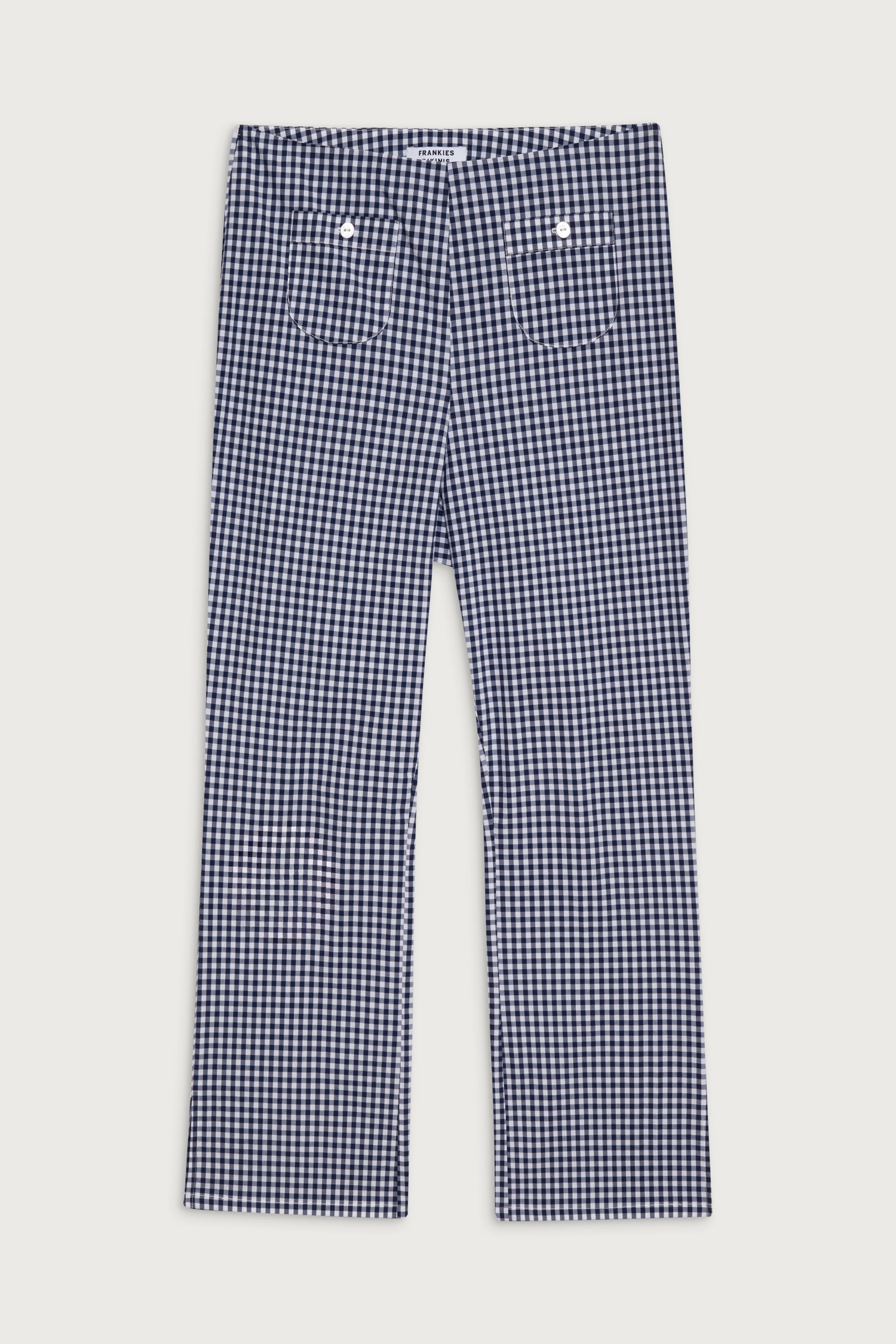 Parlour Gingham Capri Pant  Seaside Gingham