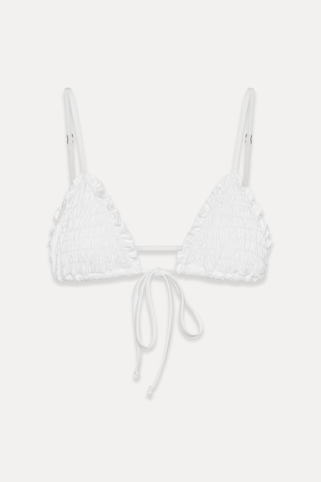 Penny Skimpy Triangle Bikini Top  Optic White