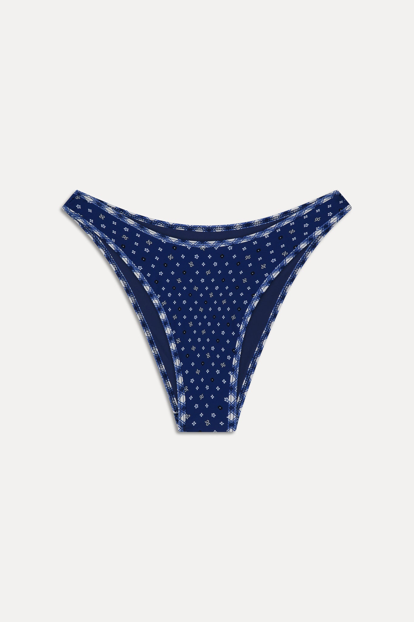 Presley High Waisted Bikini Bottom  Starry Night