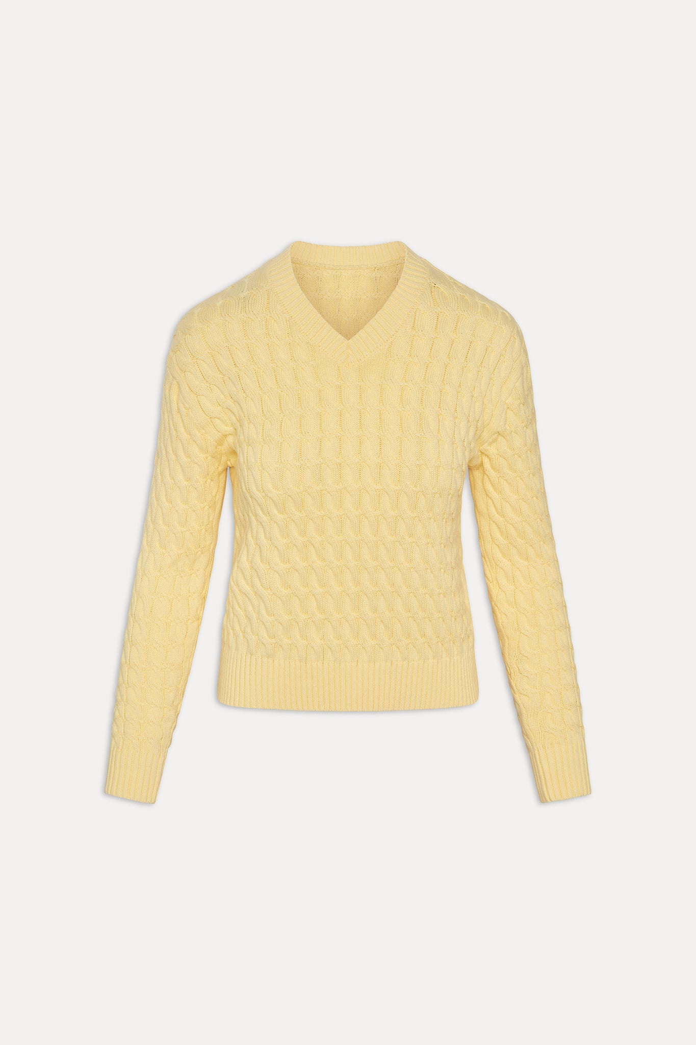 Prince Cable Knit Sweater  Vanilla Sugar
