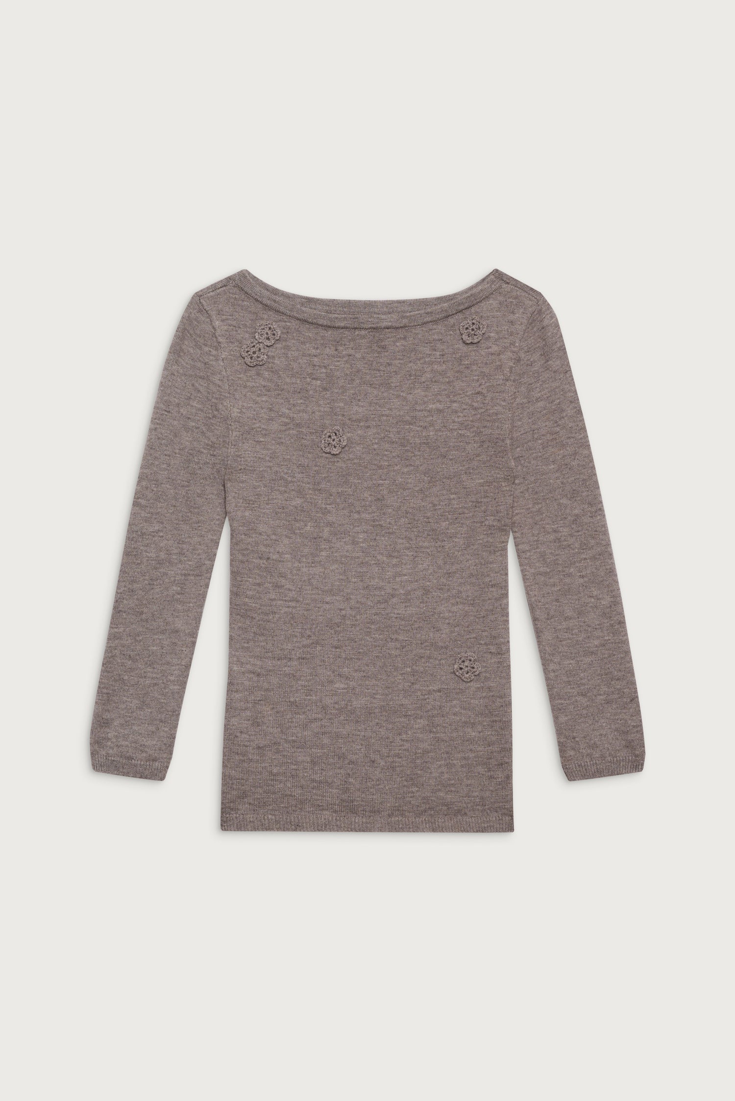Providence Cloud Knit Sweater - Dark Pearl