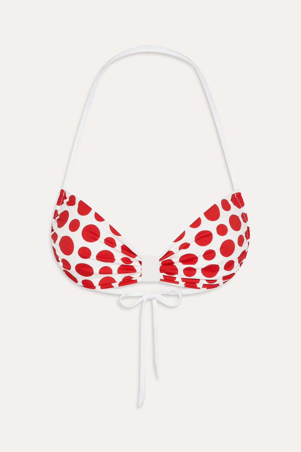 Reece Halter Bikini Top  Red Dottie