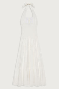River Rayon Dress - White