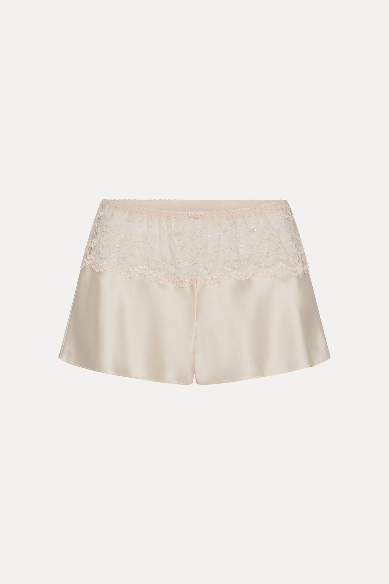 Rosie Silk Mini Shorts  Heaven