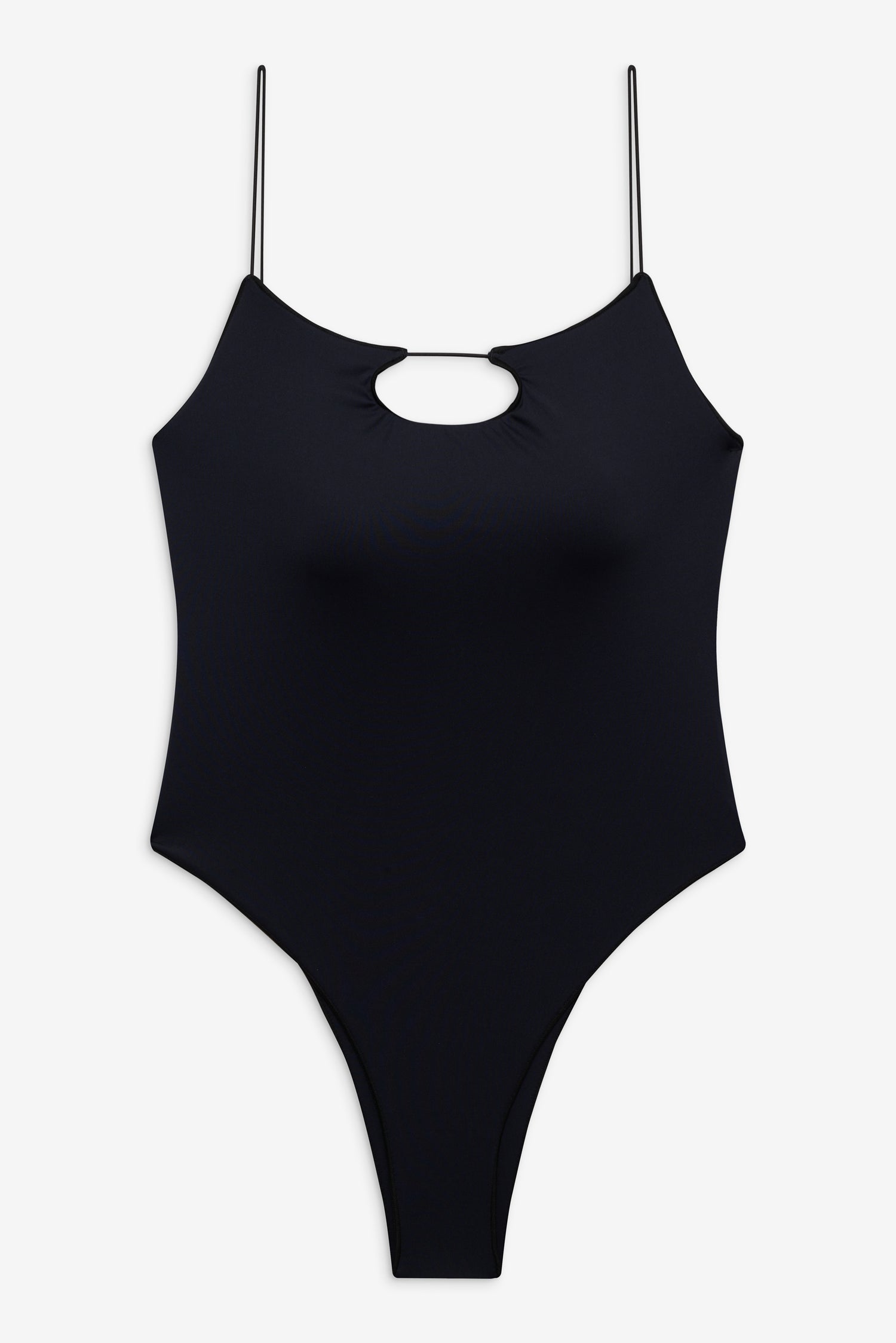 Rutherford Cheeky One Piece Swimsuit  Black