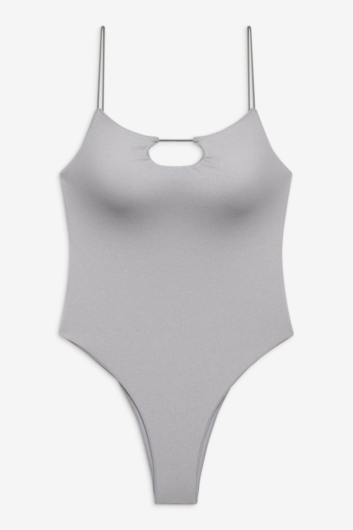 Rutherford Cheeky One Piece Swimsuit  Heather Grey