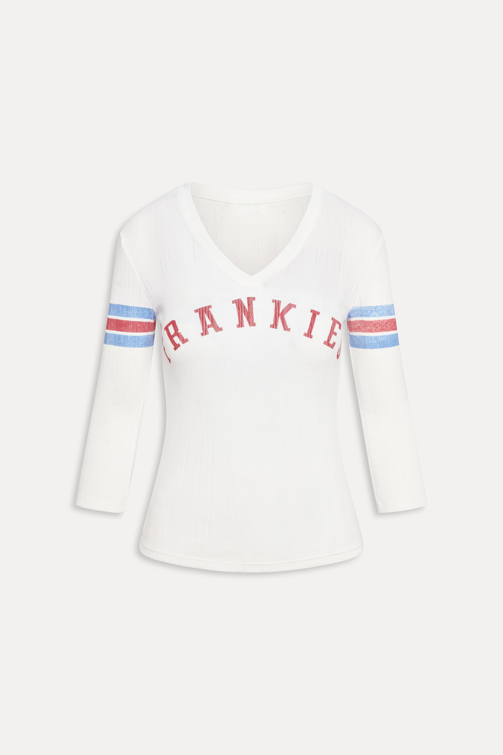 School Girl Pointelle Tee  Book Club