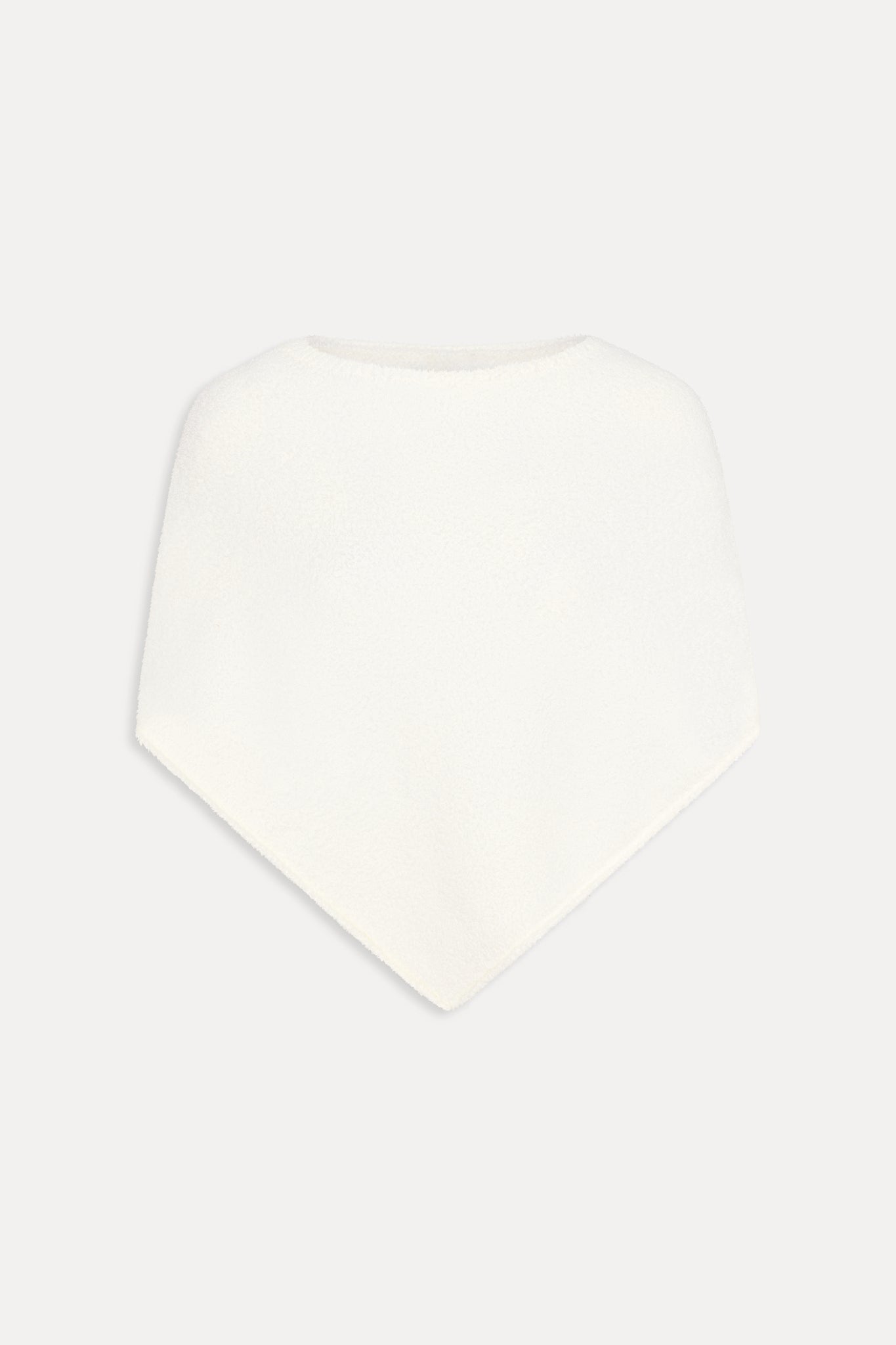x Barefoot Dreams Scout Knit Poncho  Pearl