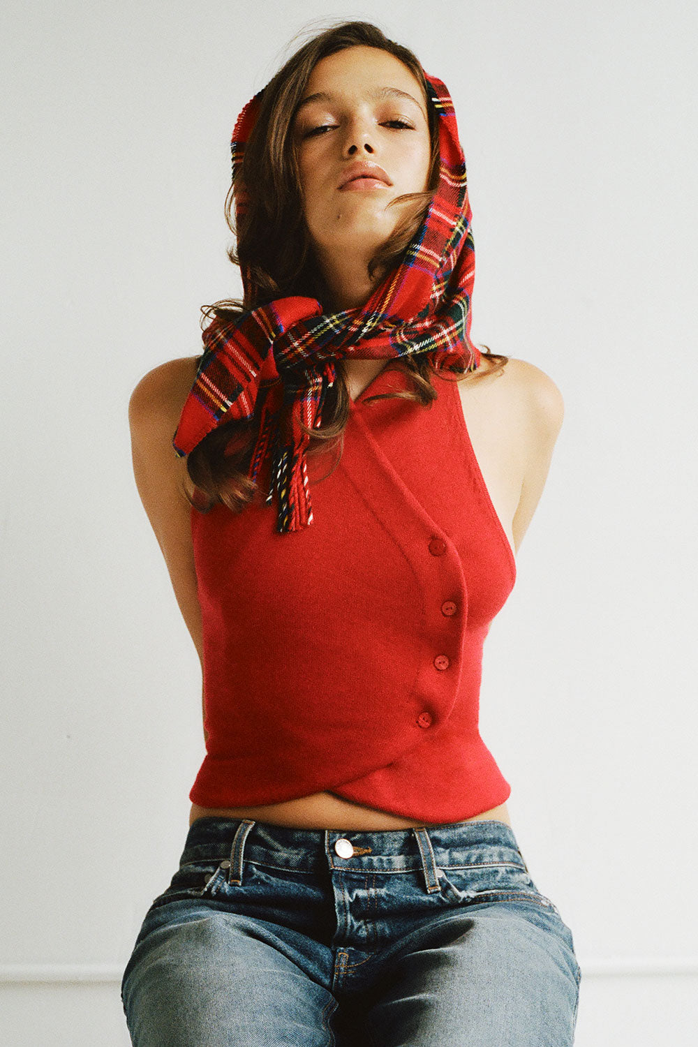 Ryder Knit Halter Top  Heartstrings