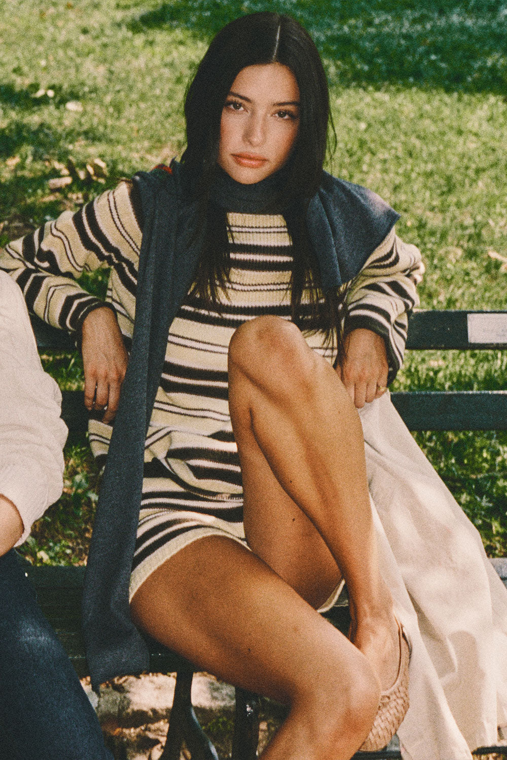 Beau Oversized Brushed Knit Sweater  Toasted Oat