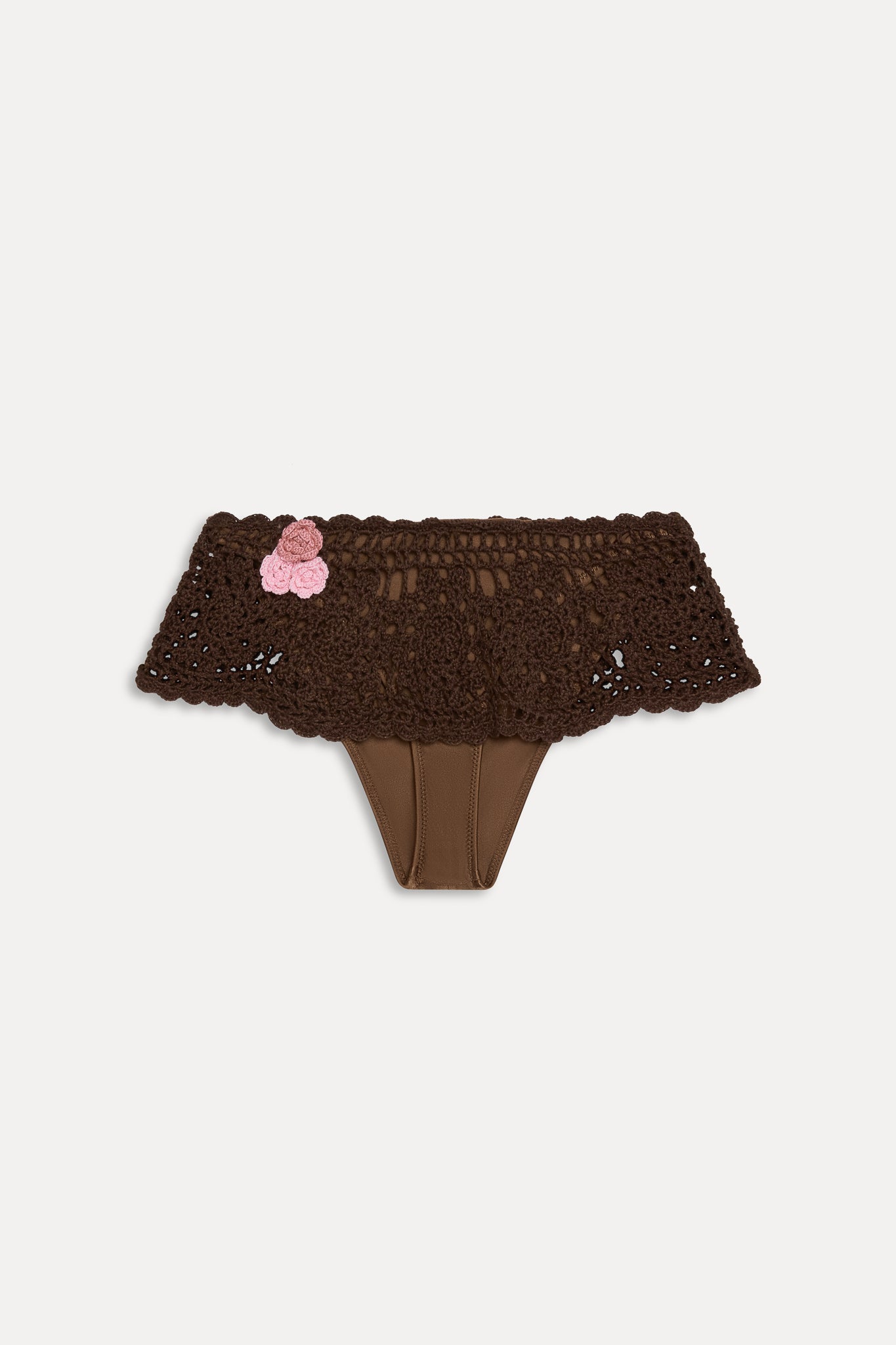 x Devon Lee Carlson Shelly Crochet Swim Skirt  Daisy Lynn