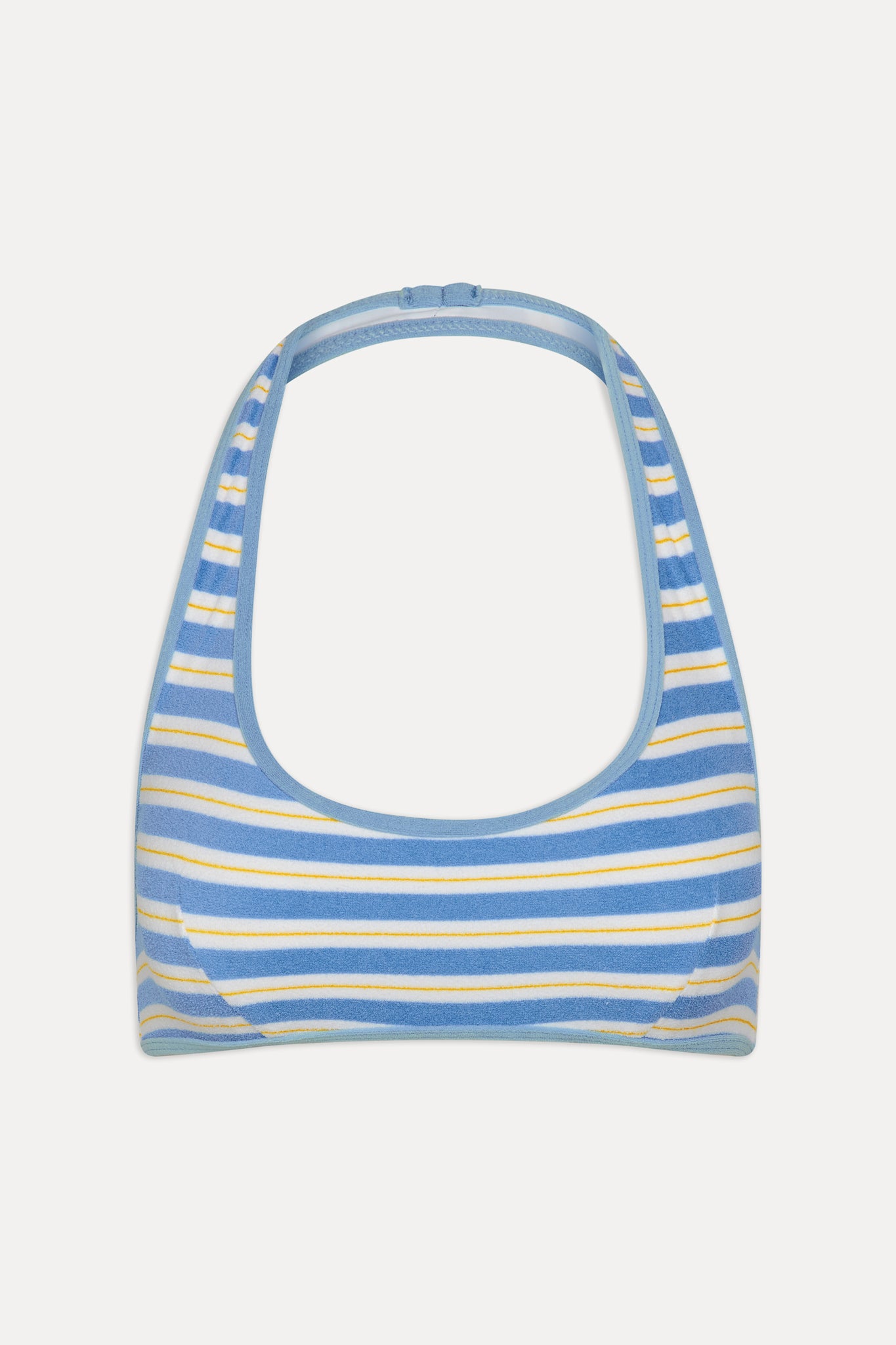 Skyler Striped Halter Bikini Top  Ashbury Stripe