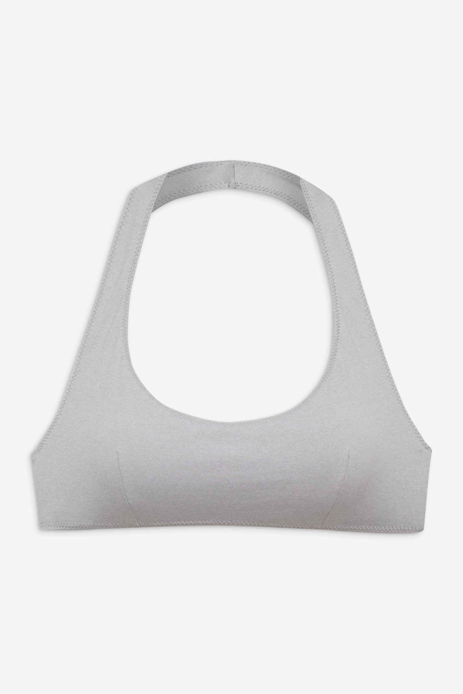 Skyler Bikini Top  Heather Grey