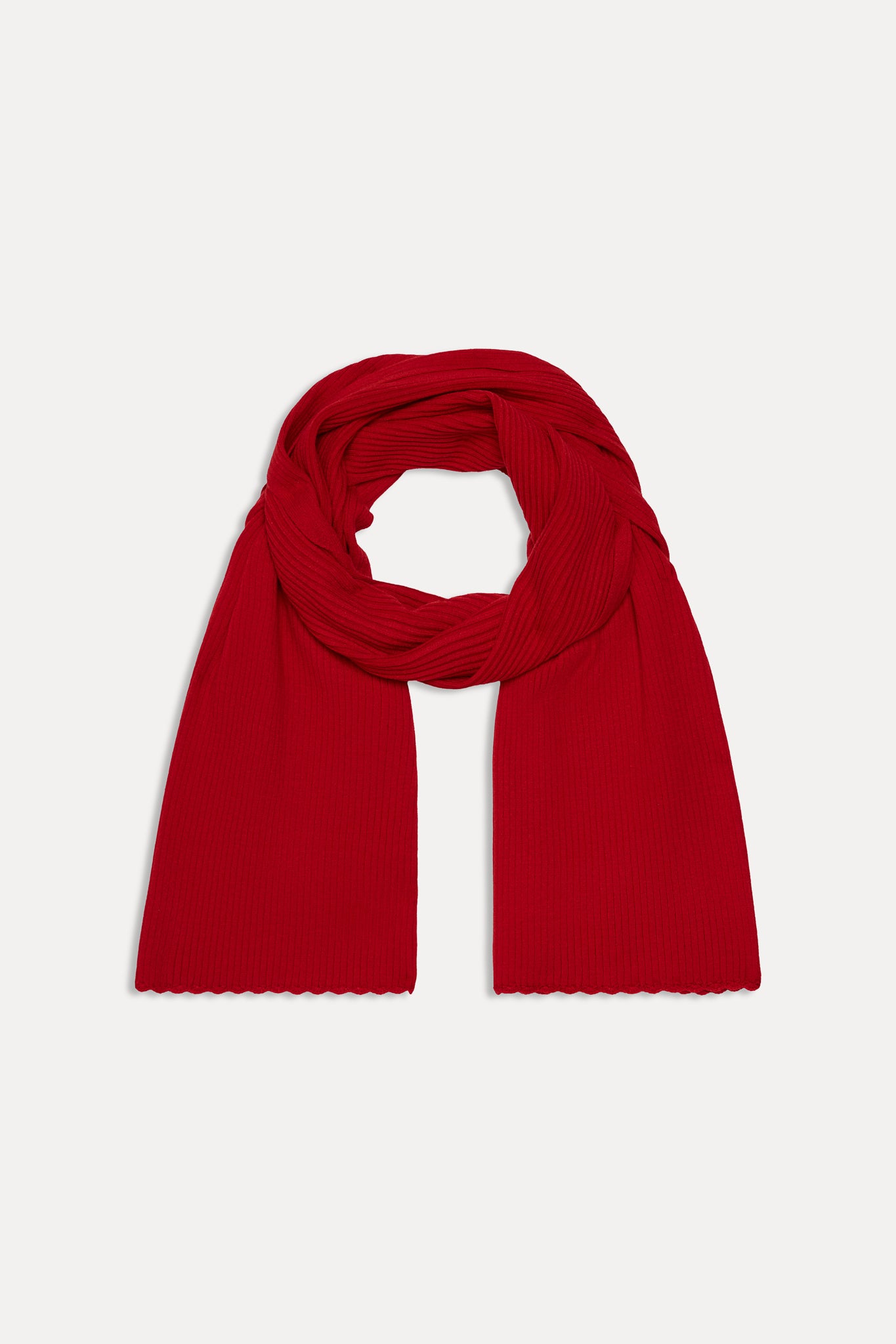 Snug Knit Scarf  Heartstrings