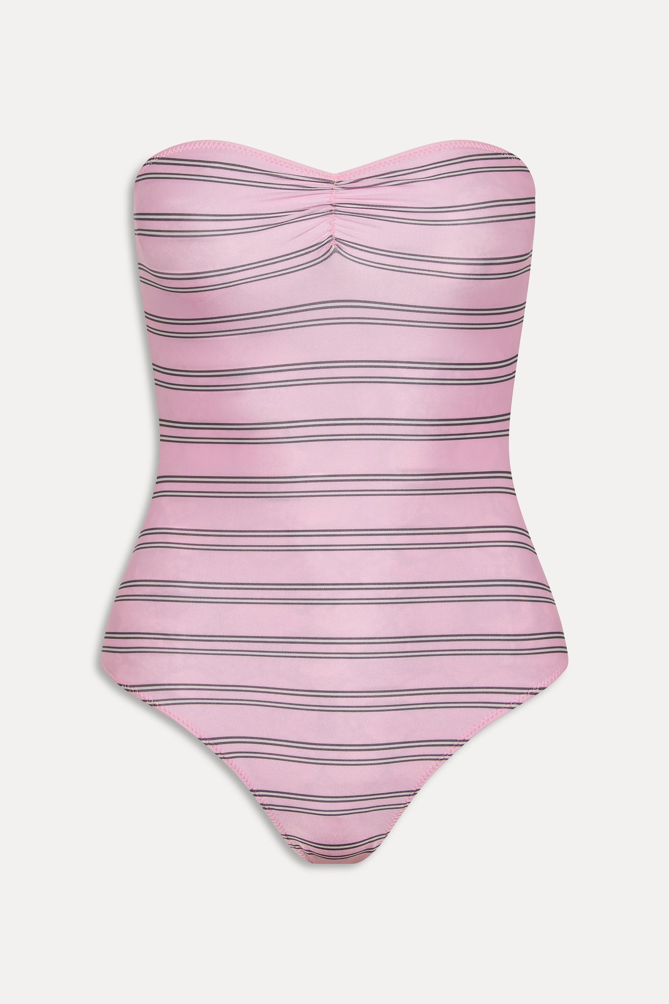 Solana Reversible One Piece Swimsuit  Pink Stripe