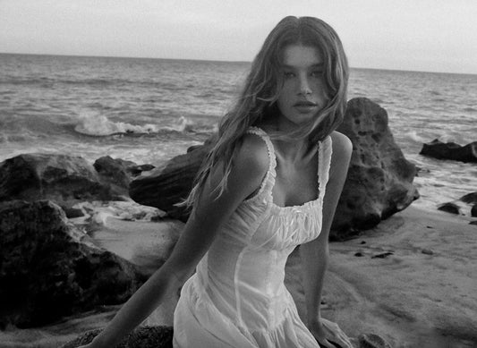 Christabelle Ruffle Maxi Dress Sunrose by Frankies Bikinis 