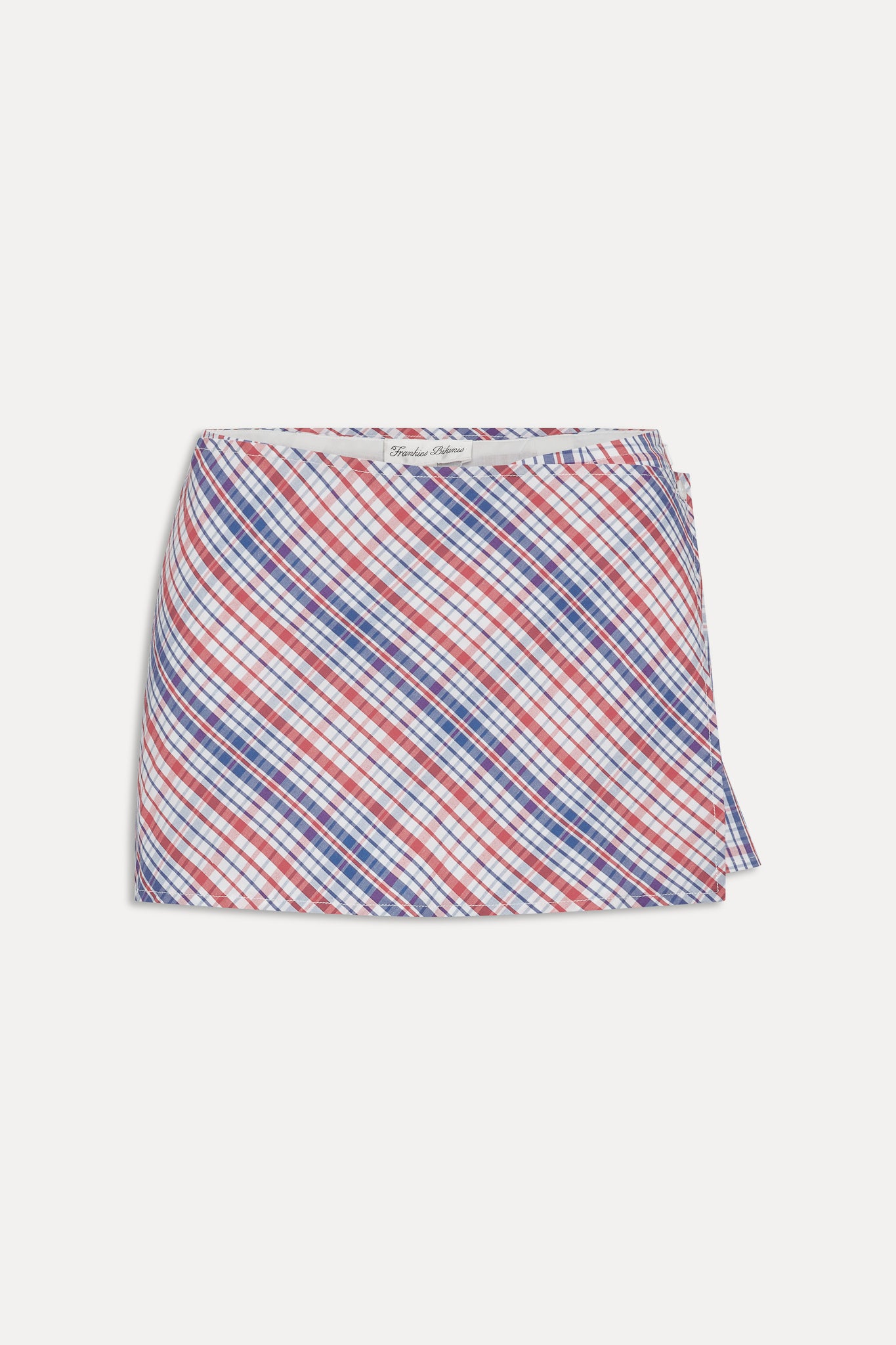 Sterling Cotton Mini Skort  Americana Plaid