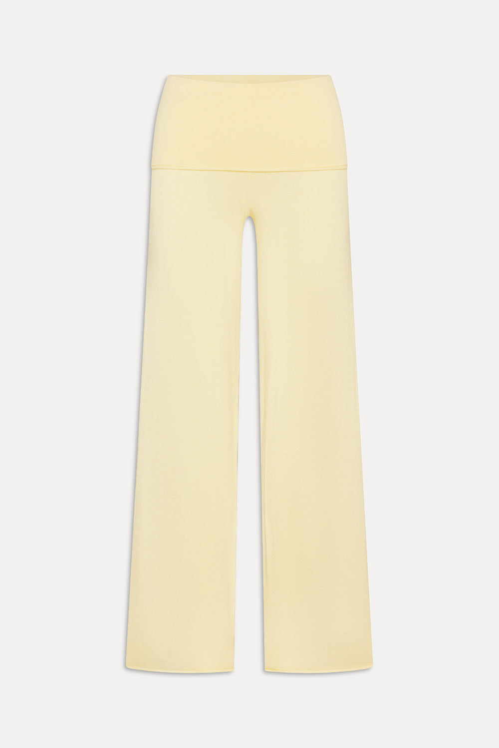 Storm Knit Pants  Buttercream