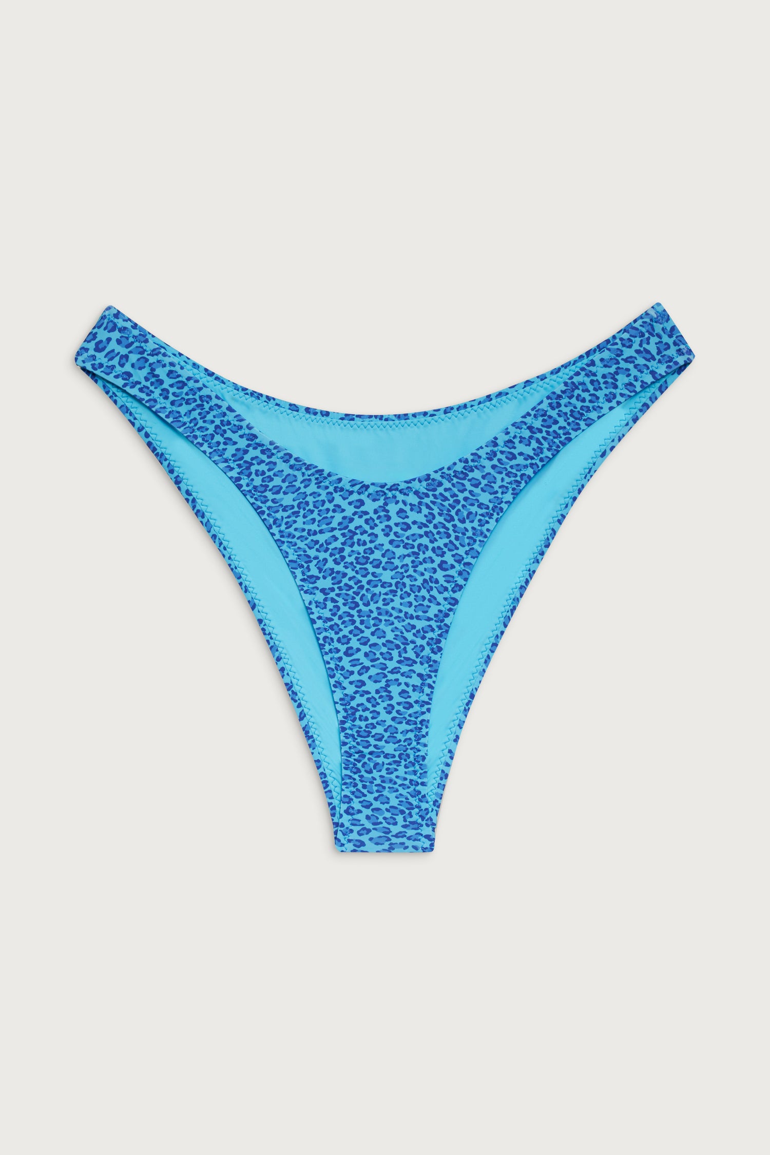 Suki Classic Bikini Bottom  Cobalt Cheetah