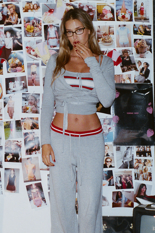 Product--Barrymore Knit Pants - Mochi Stripe