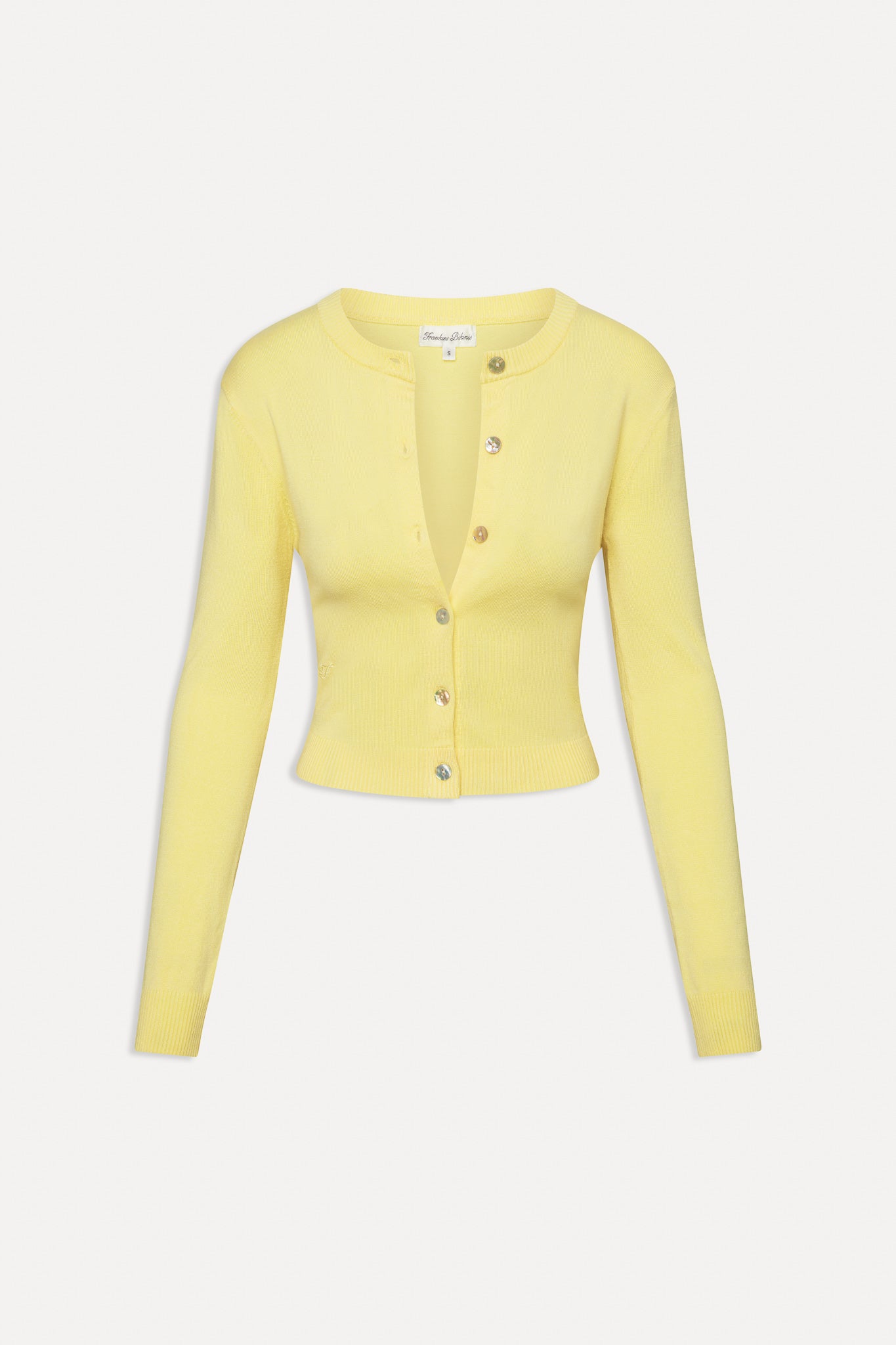 Sundae Cropped Cardigan  Honeycomb