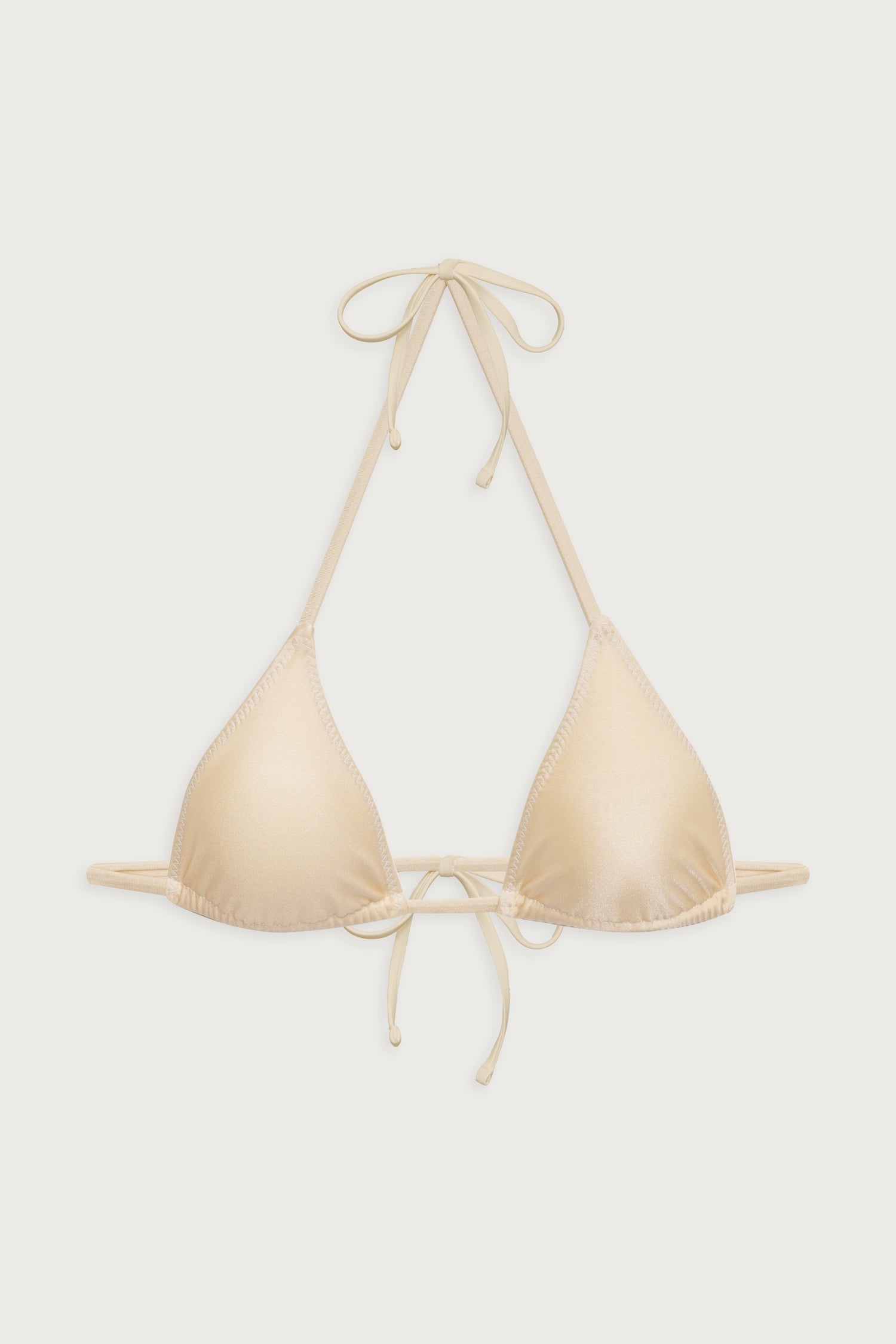 x DJERF AVENUE Sunrise Micro Bikini Top - Sand Castle