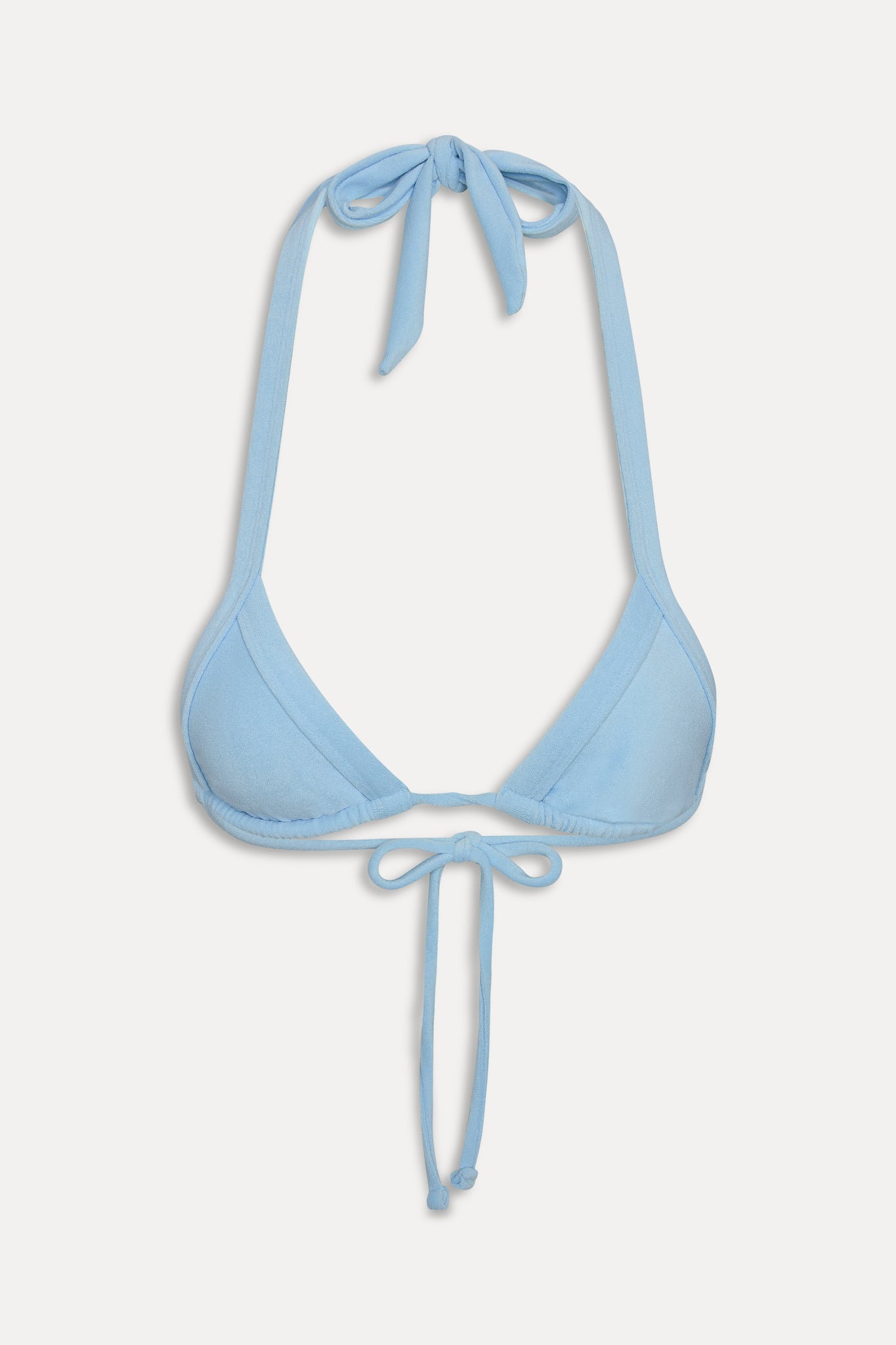 x JENNIE Taite Terry Bikini Top  Ocean Dip