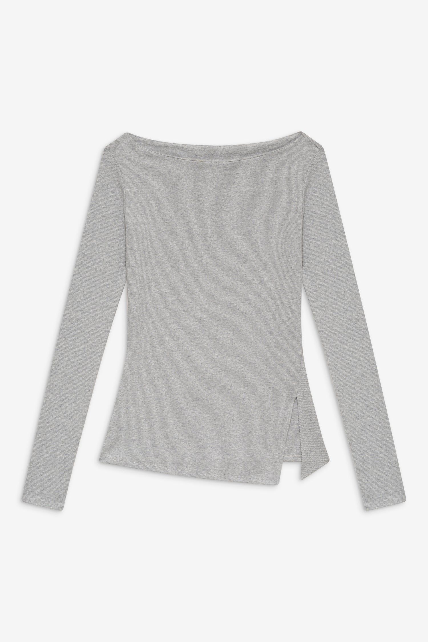 Talia Long Sleeve Shirt  Heather Grey