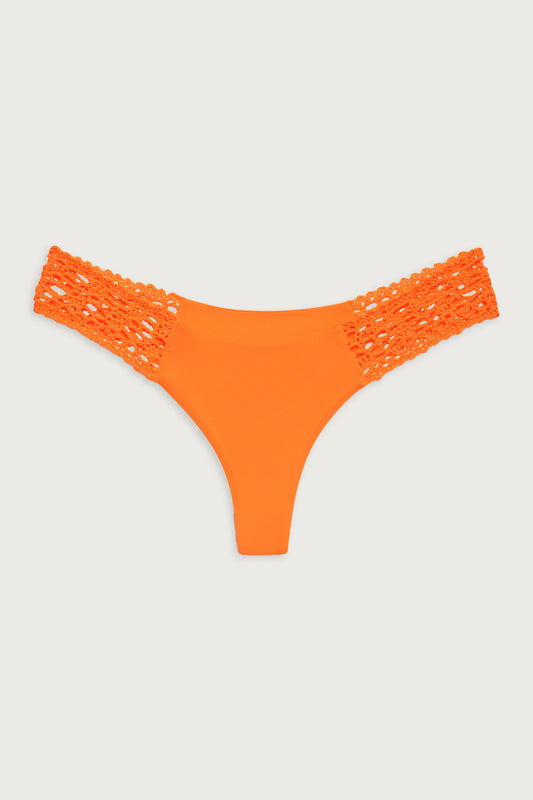 Tanner cheeky bikini bottom sunset sun by Frankies Bikinis 