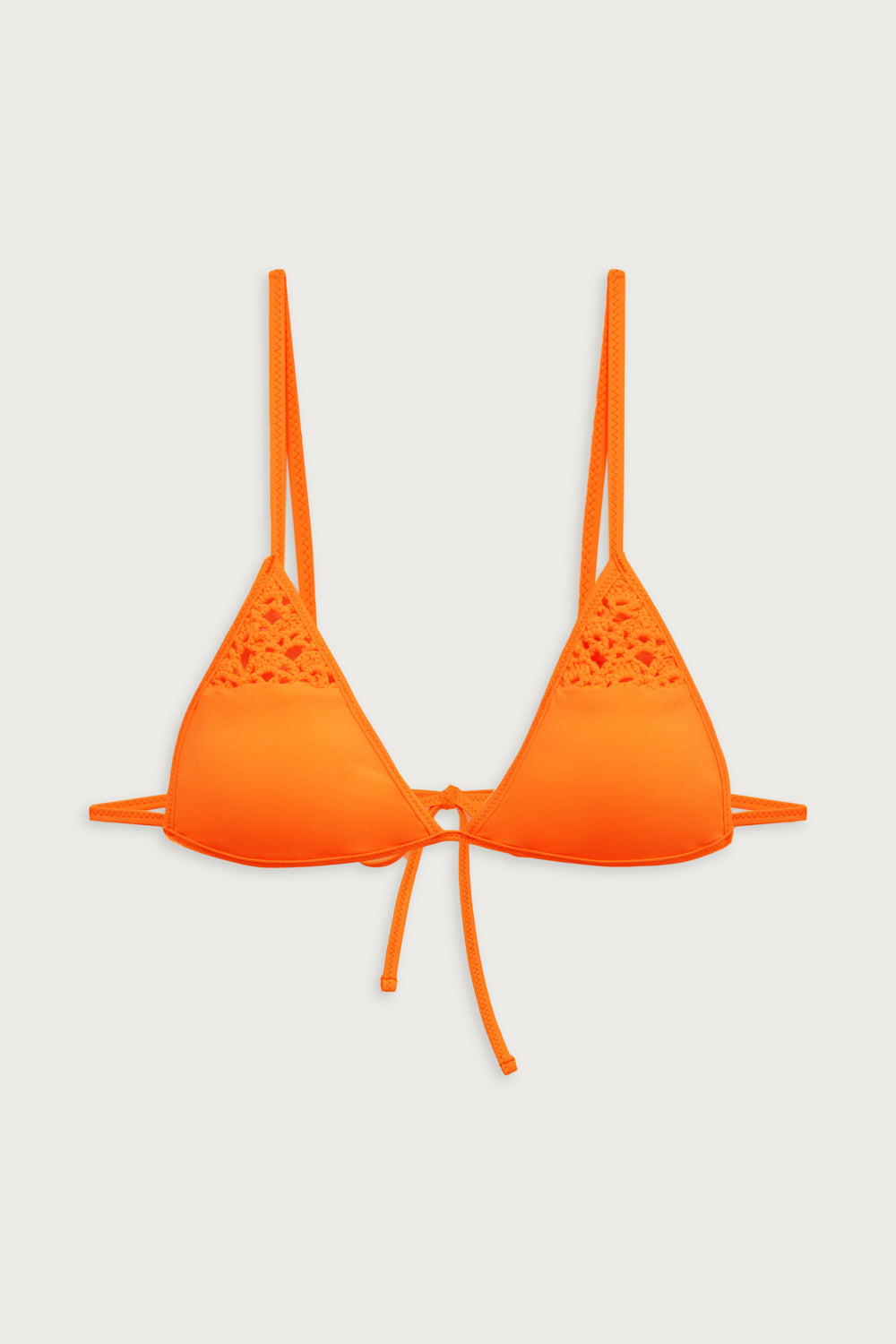 Aexae Triangle High Cut Swimsuit Bottoms - Orange – The Frankie Shop