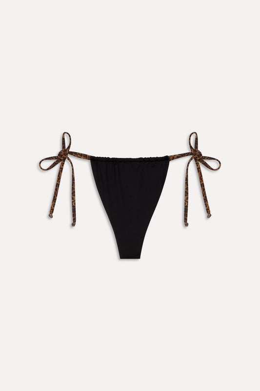 BELLA HADID Tia Skimpy Bikini Bottom Lucky Leopard by Frankies Bikinis 