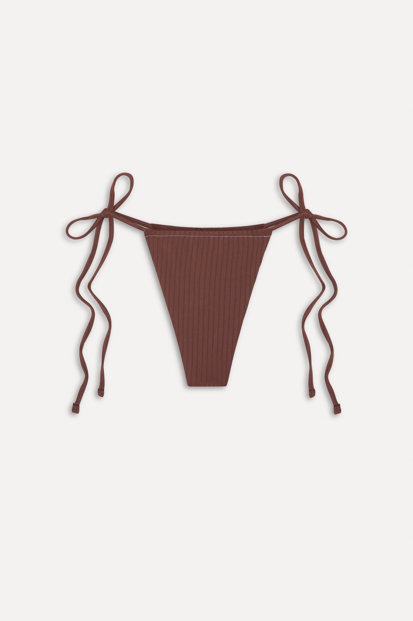 Tia Skimpy String Bikini Bottom  Brown Sugar