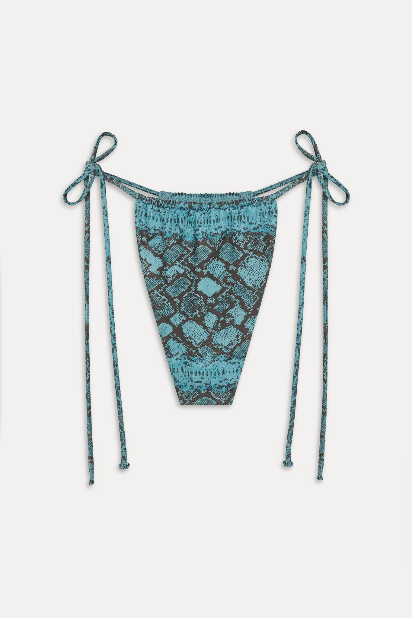 x KHY Tia Foil String Bikini Bottom  Cobra