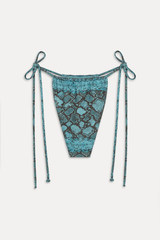 x KHY Tia Foil String Bikini Bottom - Cobra by Frankies Bikinis 