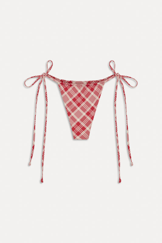 BELLA HADID Tia Skimpy Bikini Bottom Lovebug by Frankies Bikinis 