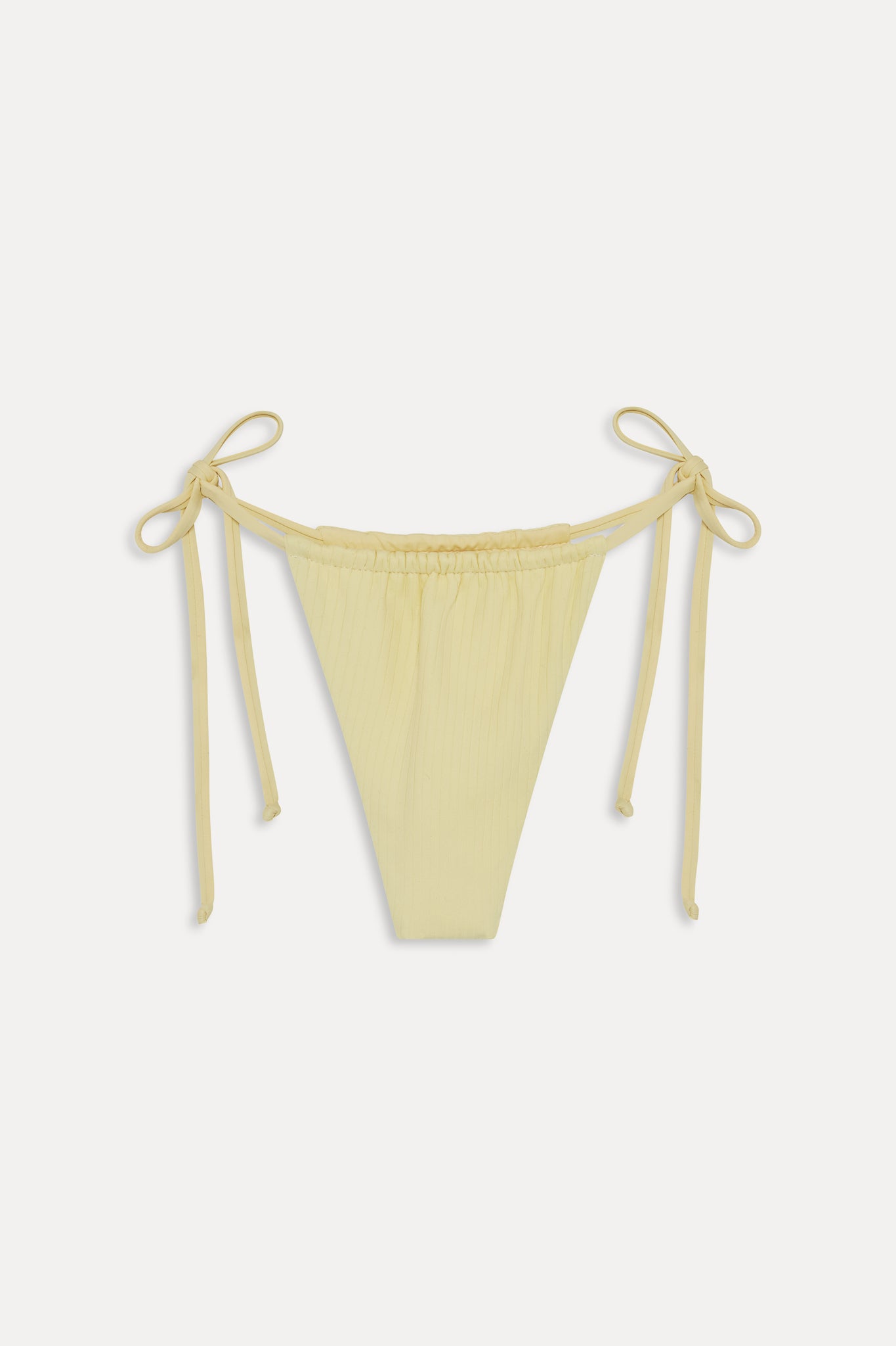 x JENNIE Tia Ribbed Bikini Bottom  Honeycomb