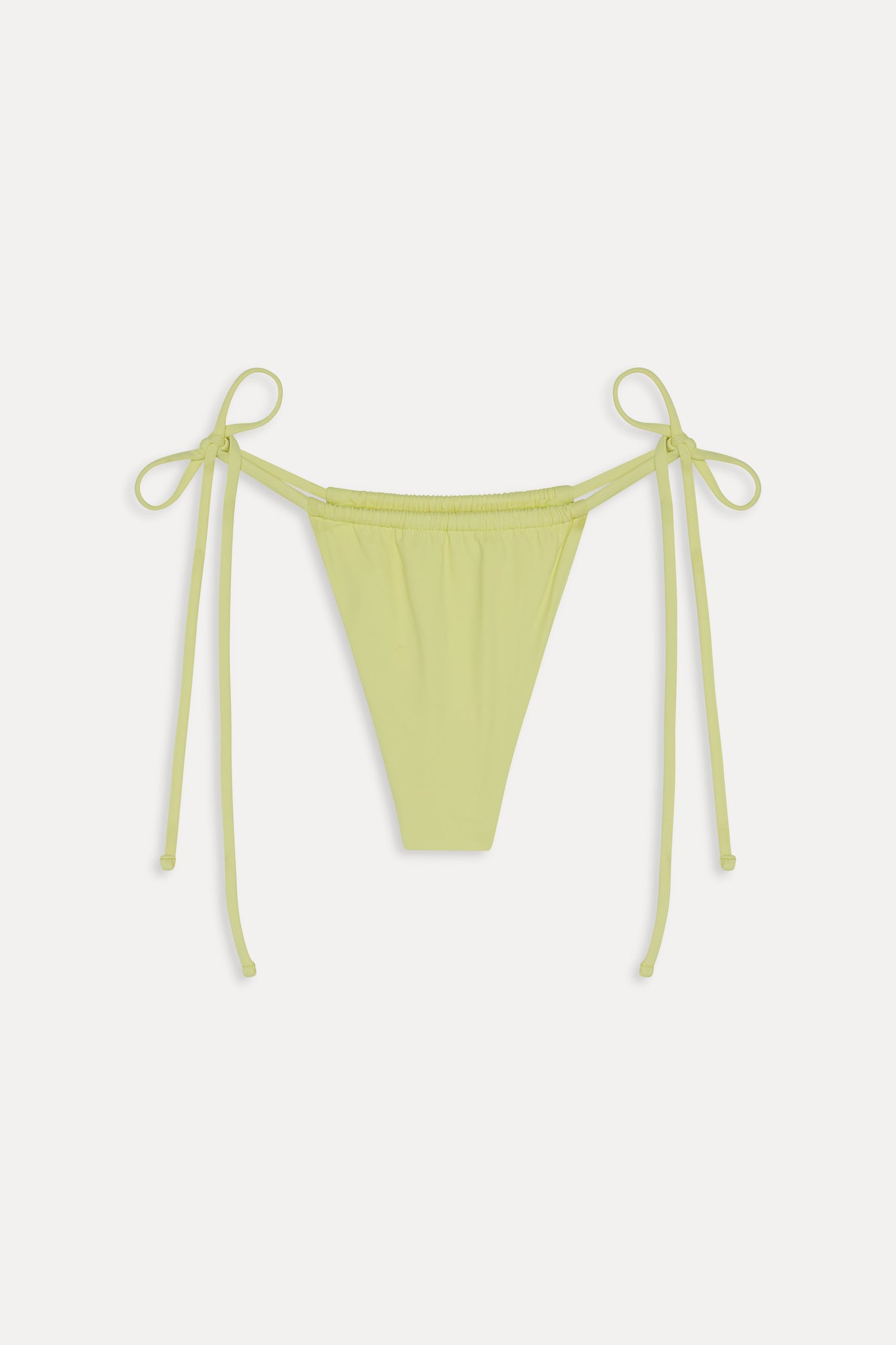 Tia Skimpy String Bikini Bottom  Yellow Mojito