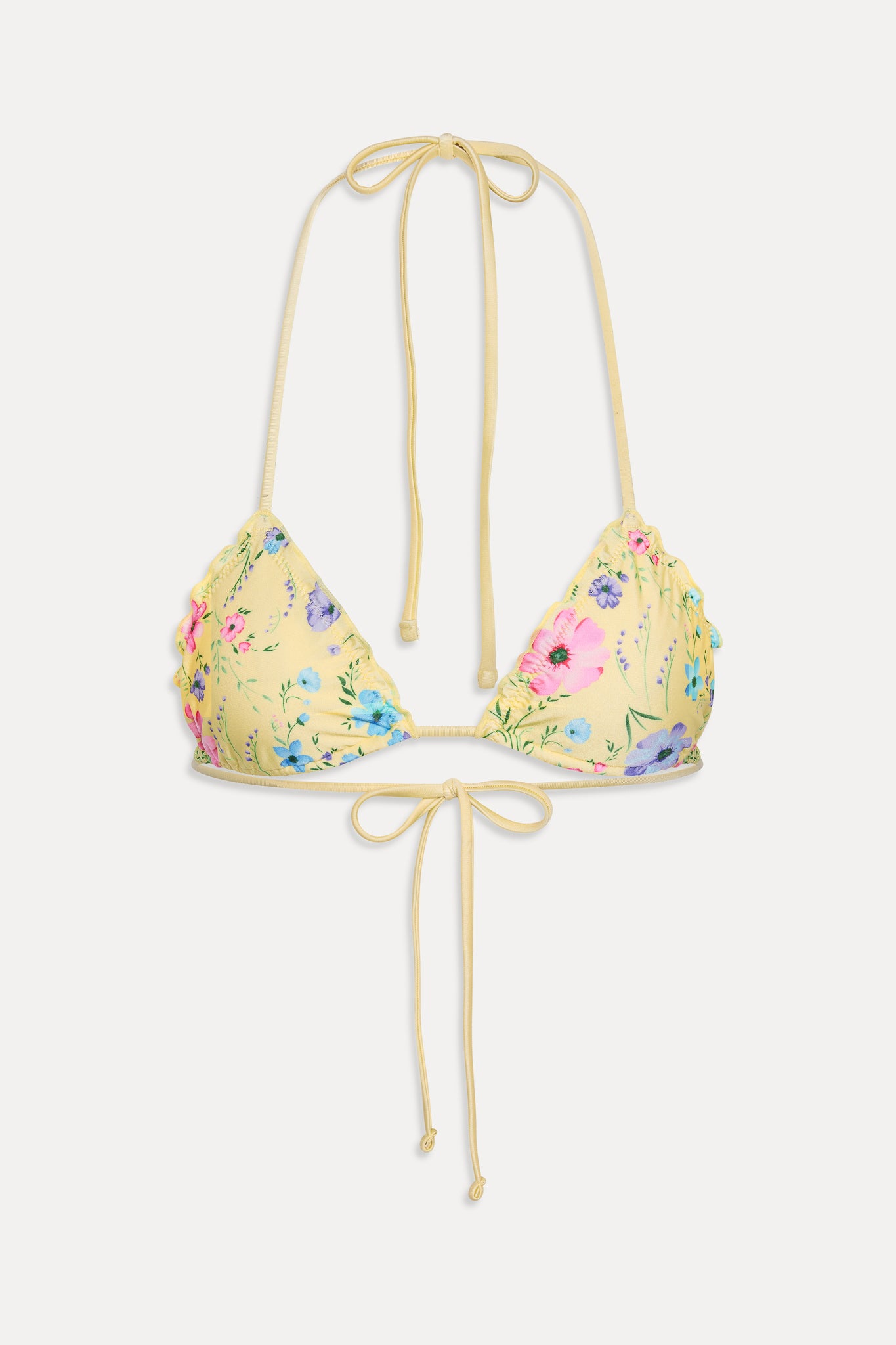 x Devon Lee Carlson Tidal Halter Bikini Top  Bellissima