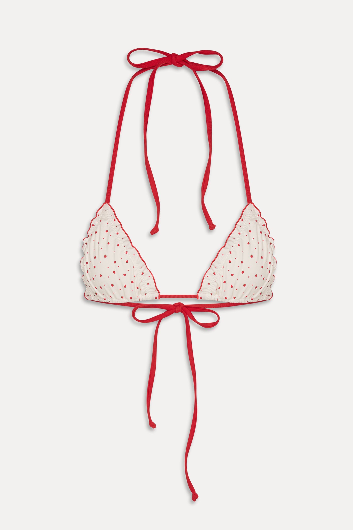 Tidal Skimpy Halter Bikini Top  Tiny Berry