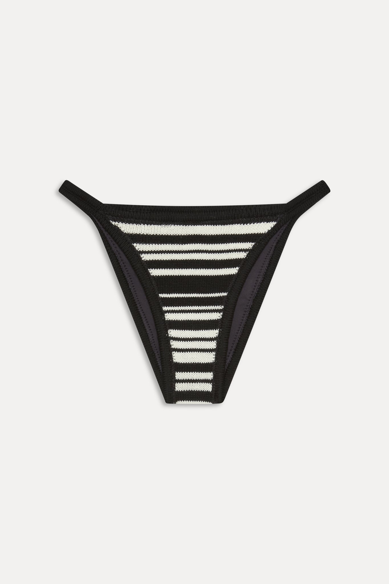 Tide Knit Bikini Bottom  Night Stripe