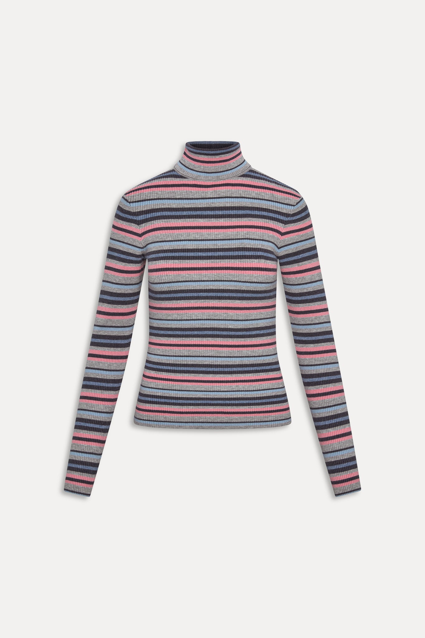 Tucker Cloud Knit Turtleneck Sweater  Rain Puddle