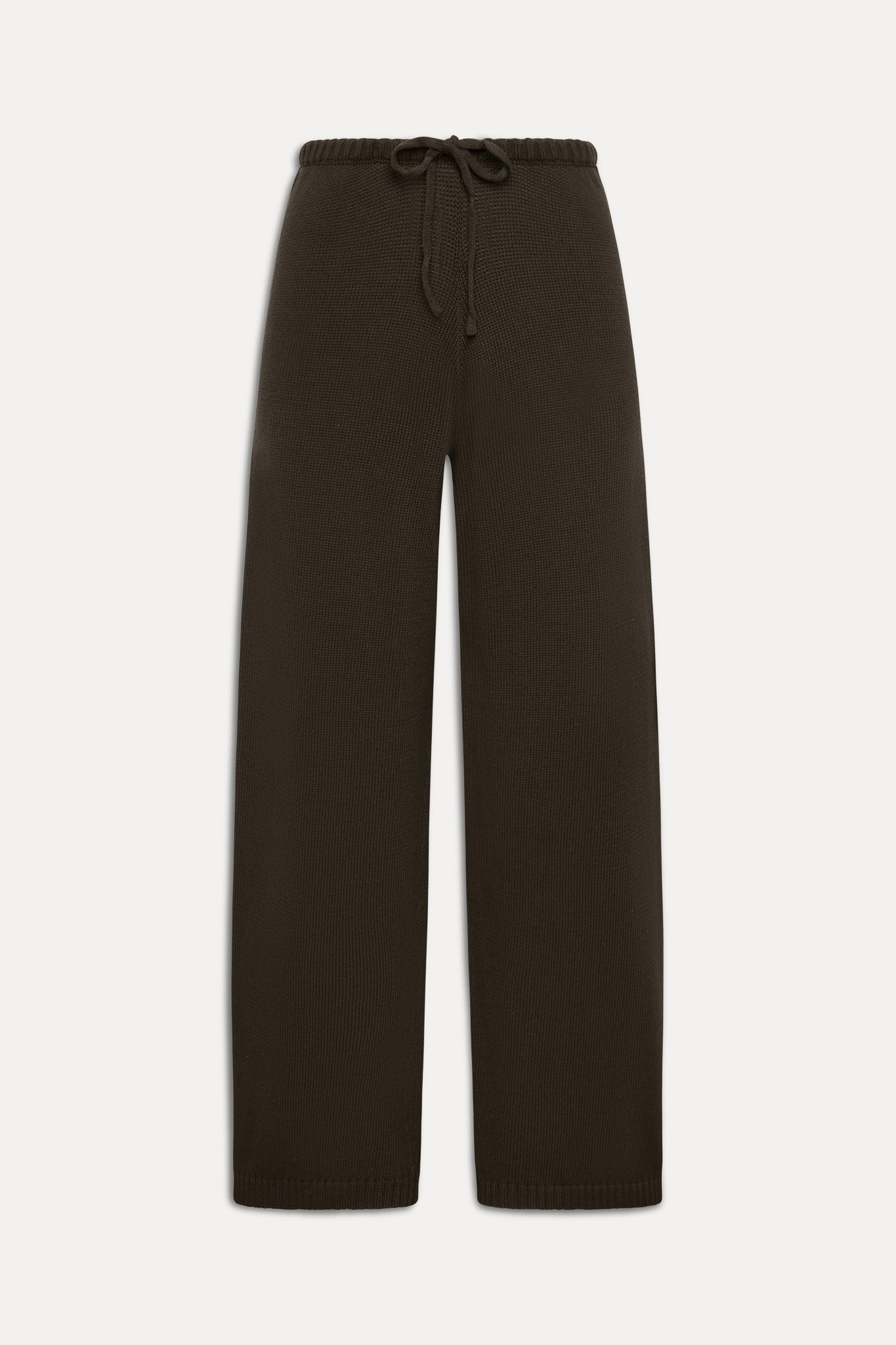 Wesley Knit Pants  Chocolate Brown