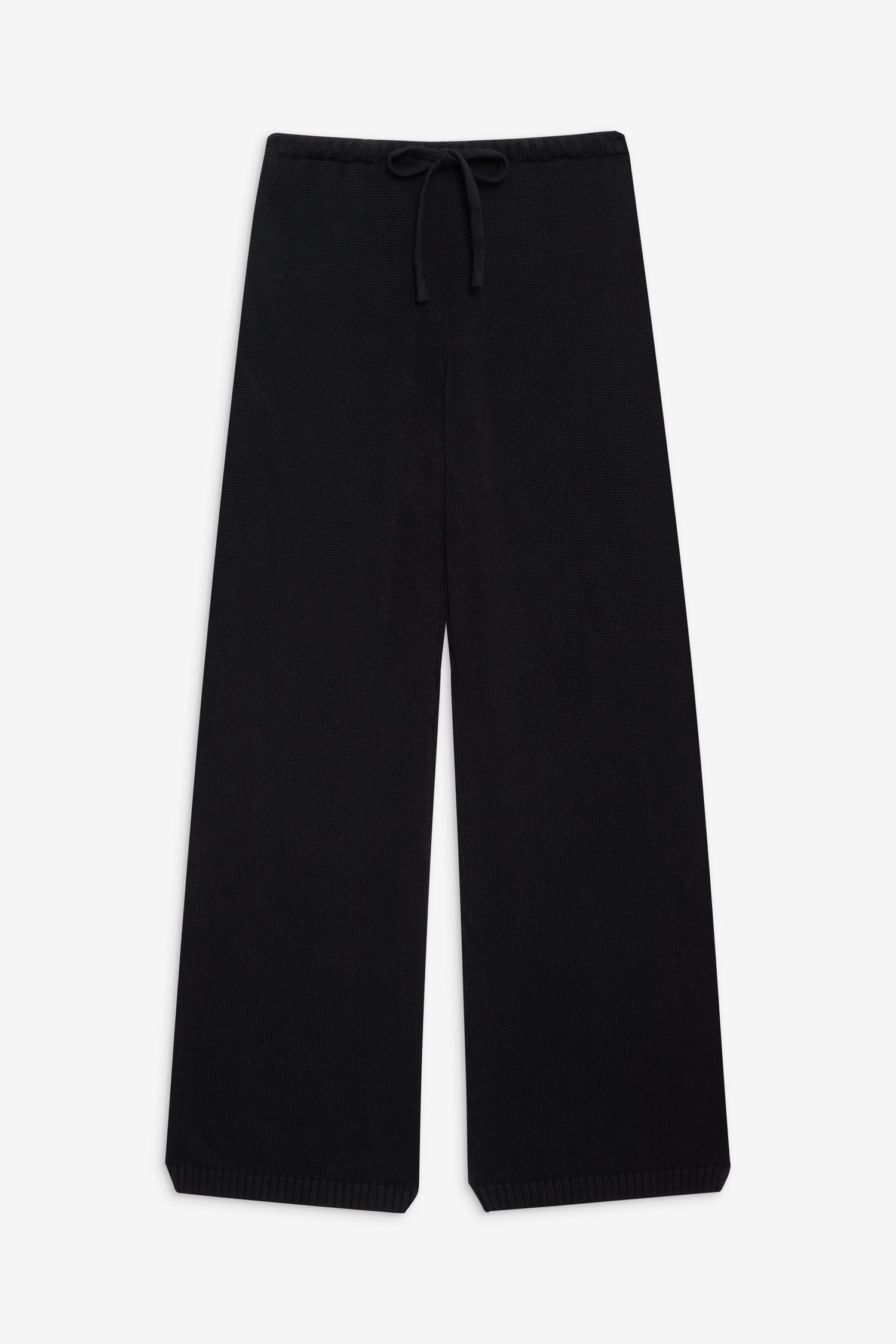 Wesley Knit Pants  Black