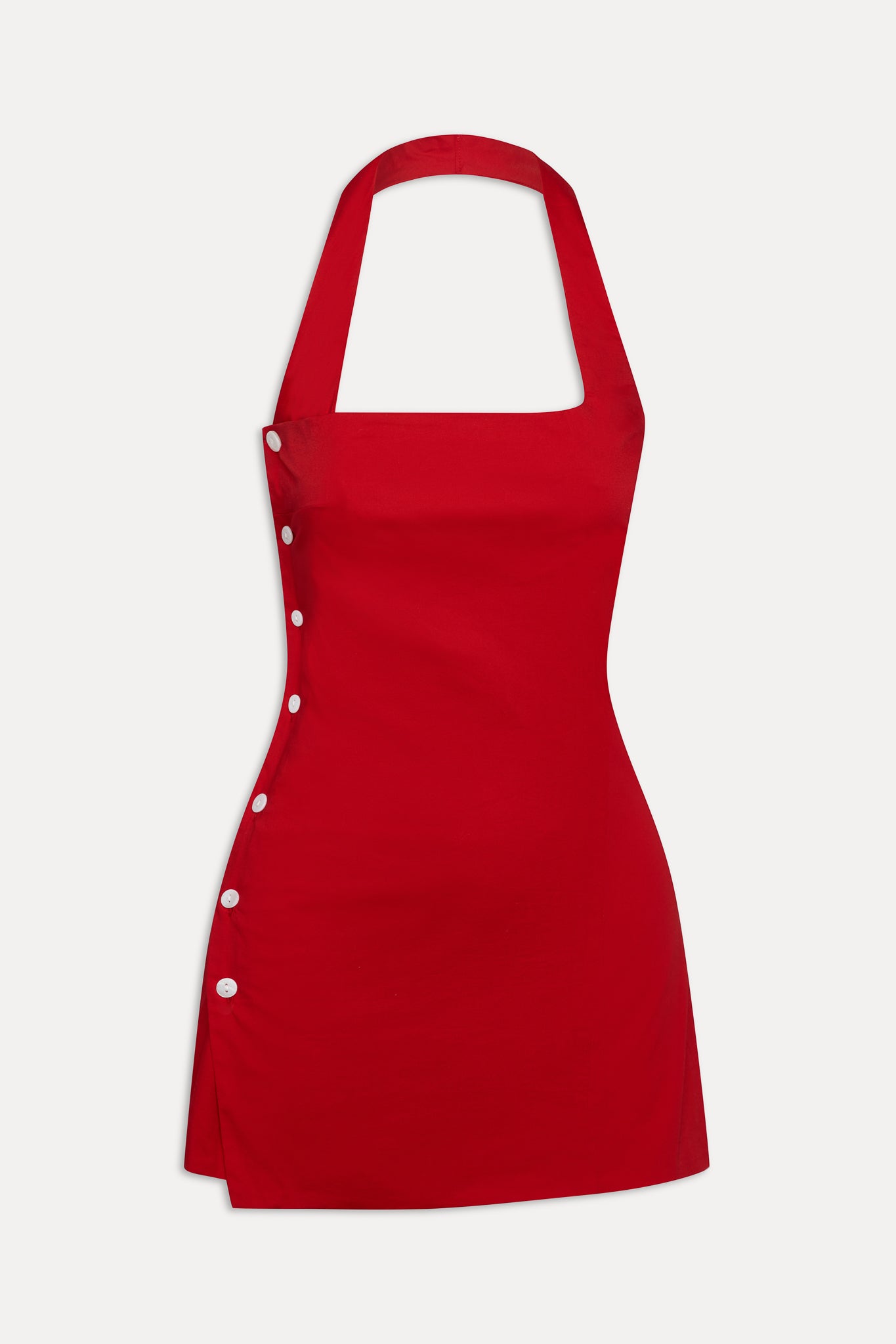 West Cotton Wrap Mini Dress Barn Dance