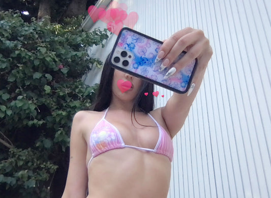 Wildflower 2022 Tia Terry Triangle Bikini Top Malibu High and Frankies Bikinis x Wildflower iPhone Case City of Angels by Frankies Bikinis 