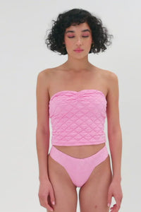 Sofia Thong Bikini Bottom Baby Pink