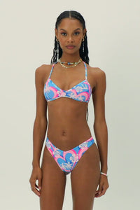 Boardwalk Mesh String Bikini Top Tropic Love Video