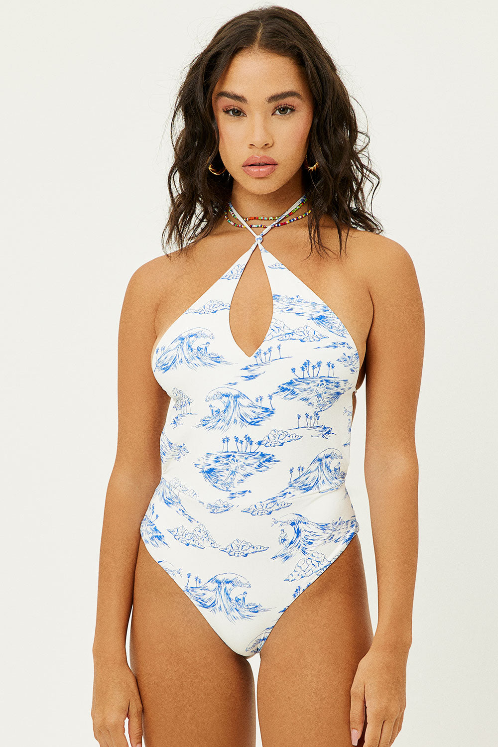 Dove Cheeky One Piece Swimsuit - Surfer Dude