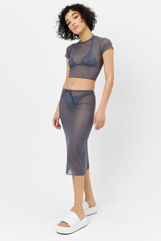 Product-Hover--Adriana Mesh Midi Skirt Galaxy